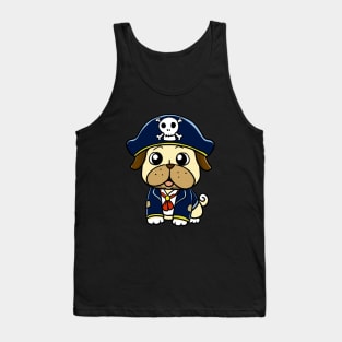 Pirate Pug Tank Top